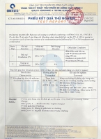 Kết quả thử nghiệm: Sơn đa năng 1k hệ dụng môi SB725