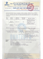 Test results: Solvent-based polyurethane waterproofing paint (1k) SB726