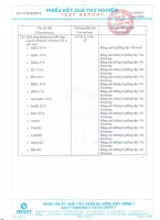 Kết quả thử nghiệm Sơn Epoxy SB 715