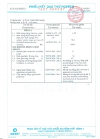 Kết quả thử nghiệm Sơn Epoxy SB 715